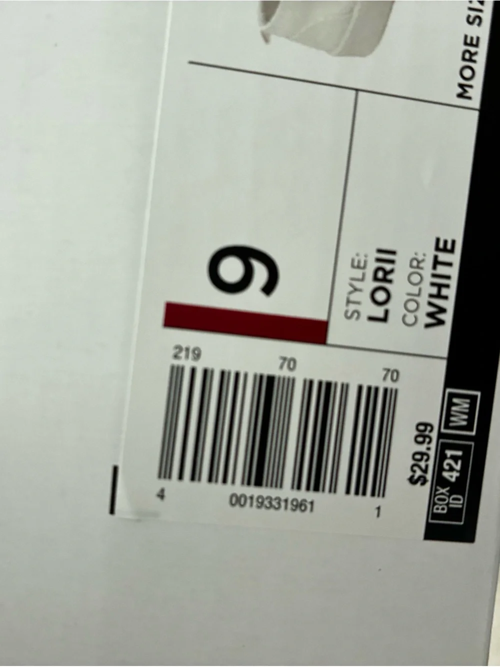Sonoma Off-White Canvas Lace-Up Sneakers - Picture 4 of 4